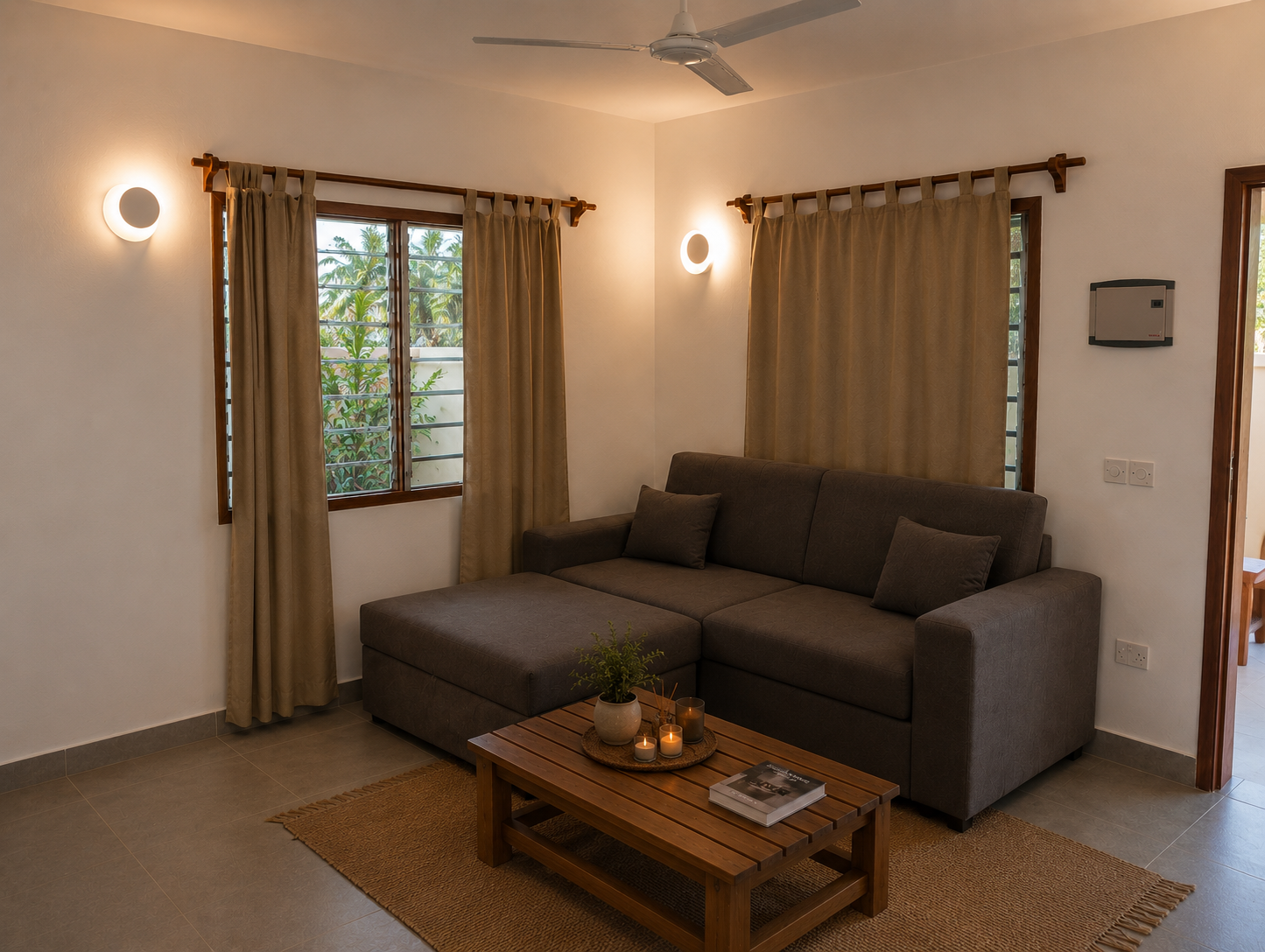Garden Suite bedroom — Dabaso Gardens